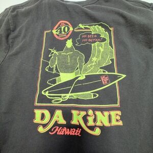 Dakine Da Kine 40 Years Hawaii Graphic T-Shirt Black Men's Medium